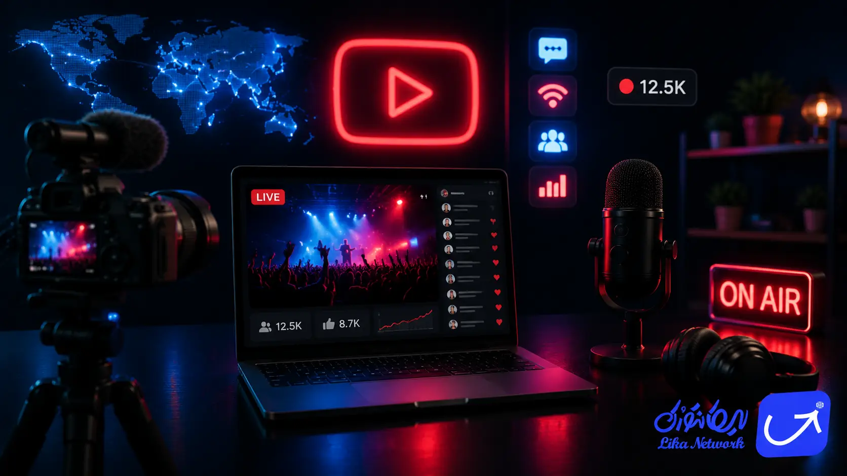 لایو استریم یوتیوب چیست؟