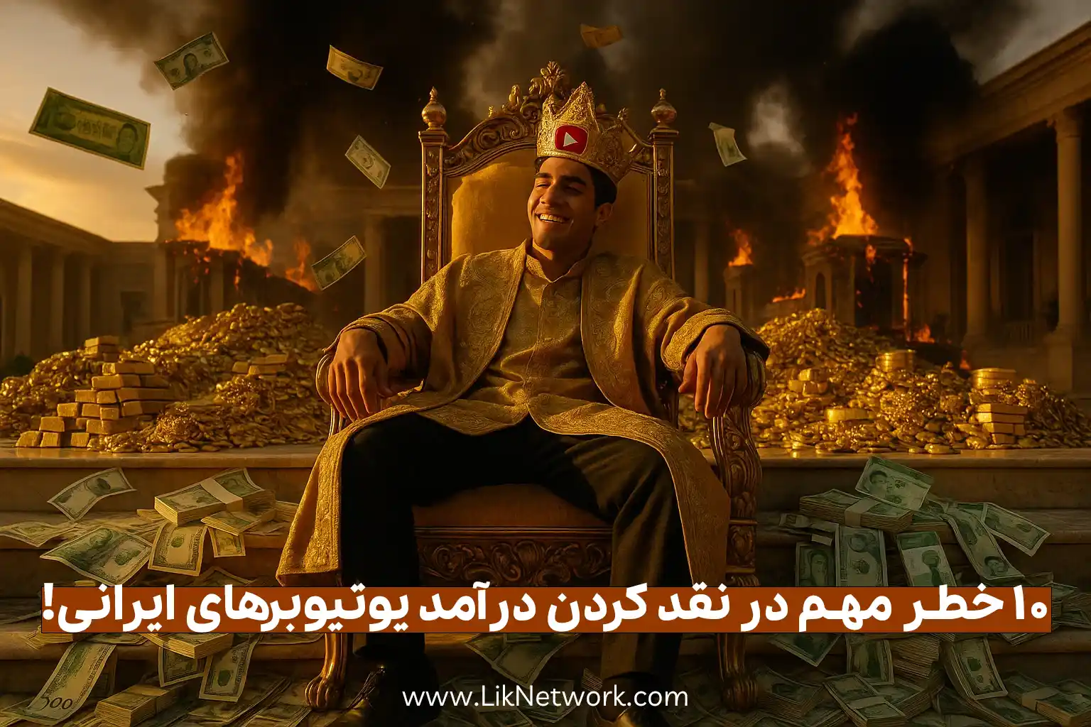 ۱۰خطر بزرگ در نقد درآمد یوتیوب برای ایرانی‌ها و راه‌های نجات