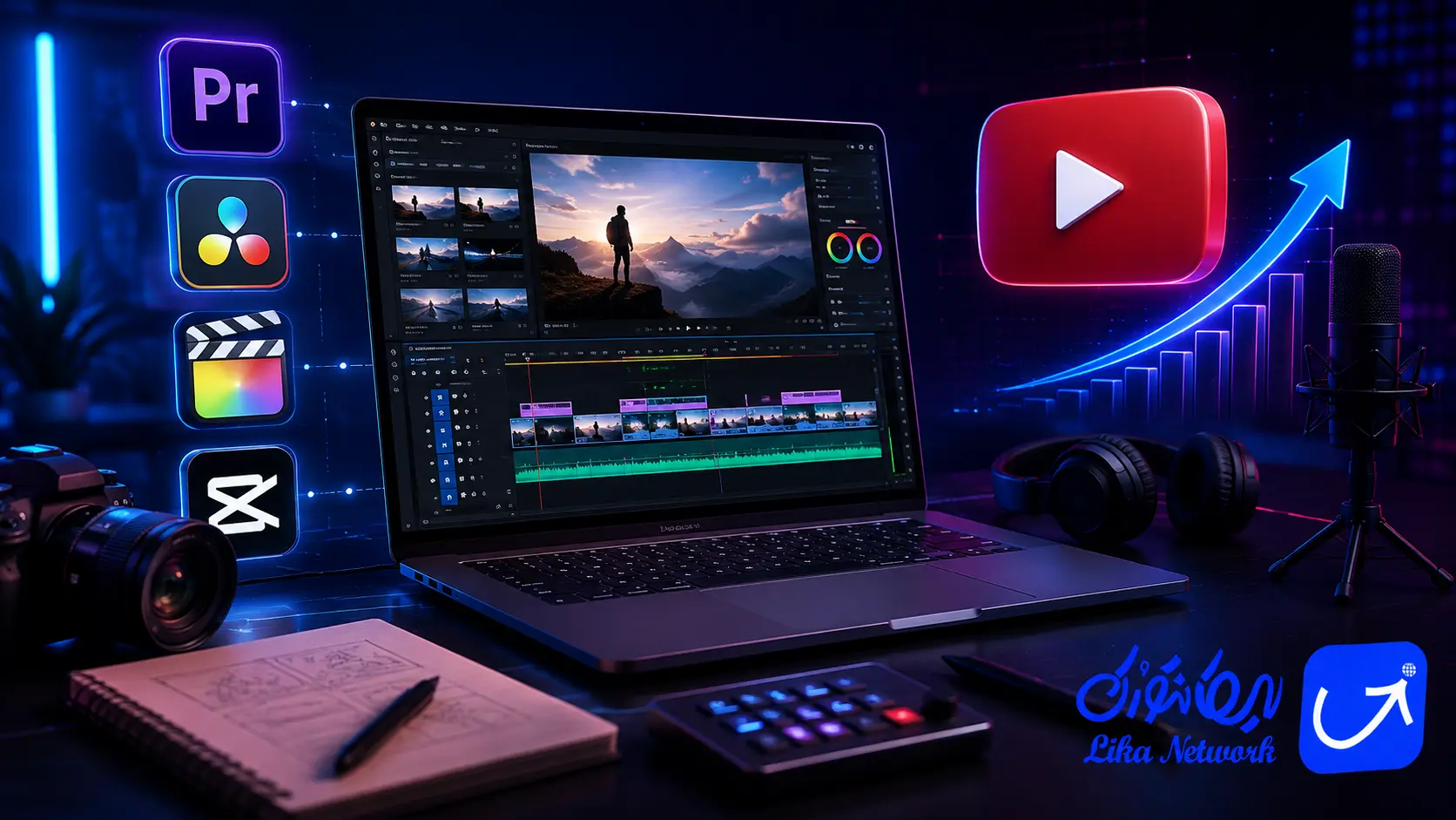 بهترین برنامه ادیت ویدیو برای یوتیوب
