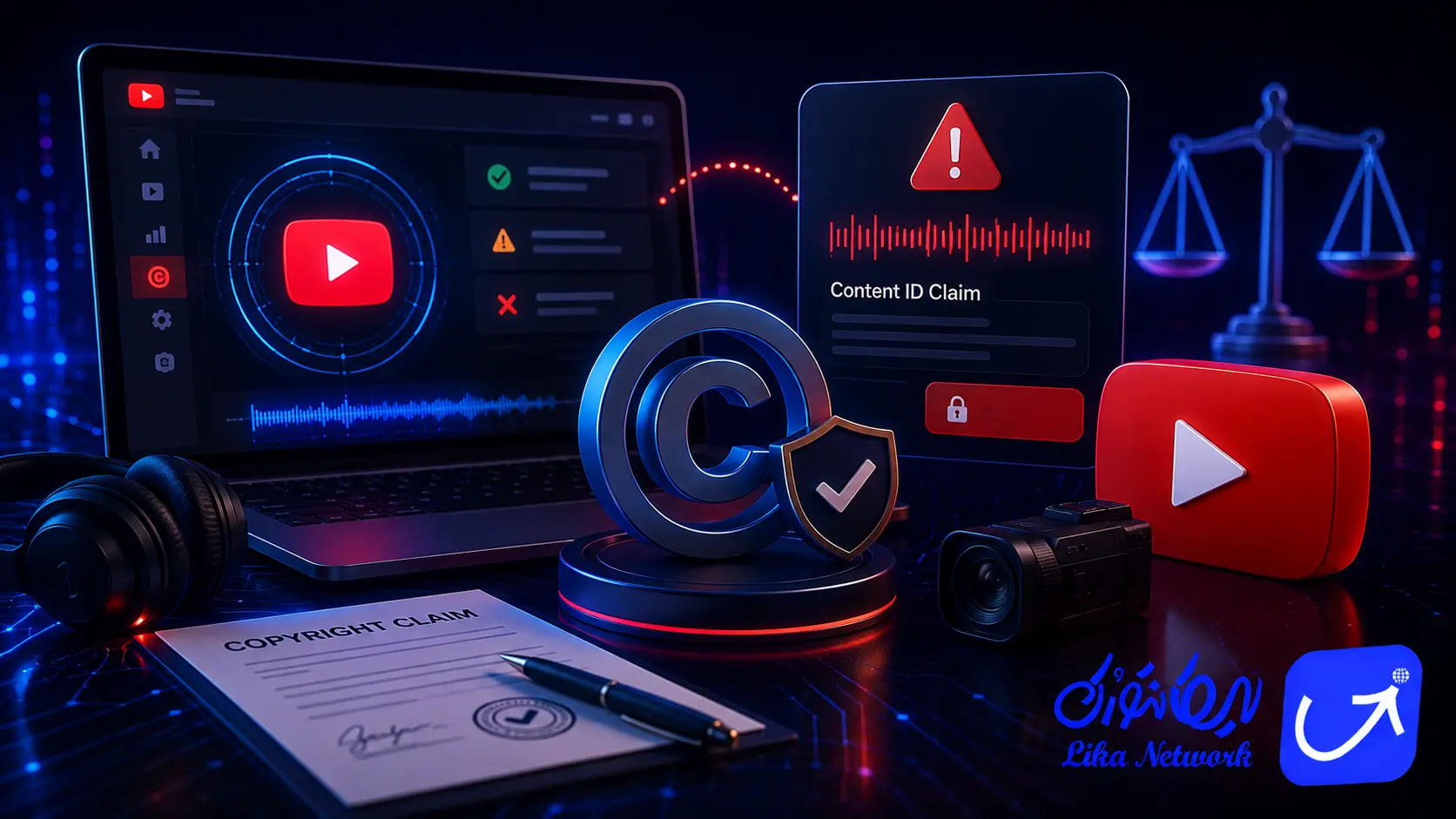 ادعای حق نشر در یوتیوب