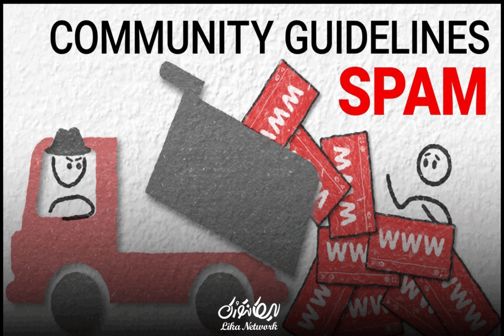 انواع اسپم در یوتیوب