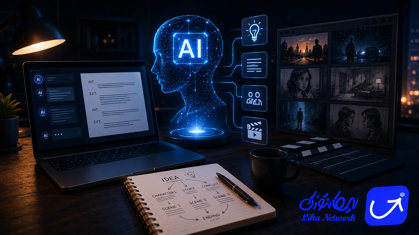 سناریو نویسی با هوش مصنوعی