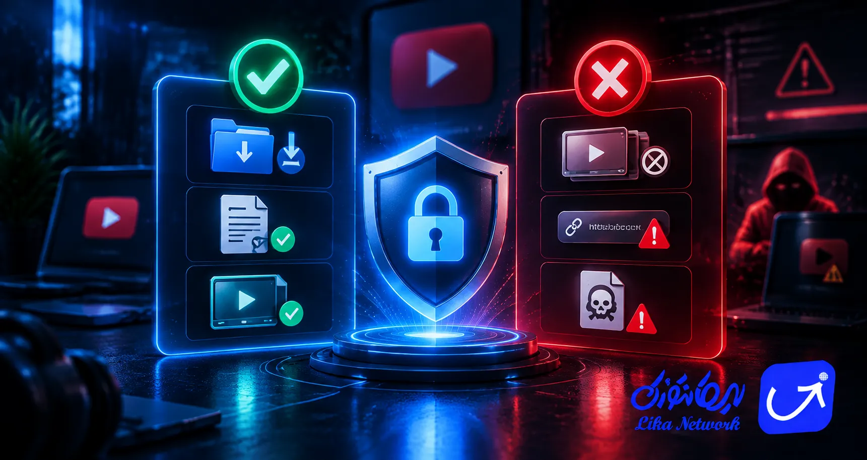 نکات امنیتی و قوانین استفاده از ربات دانلود یوتیوب